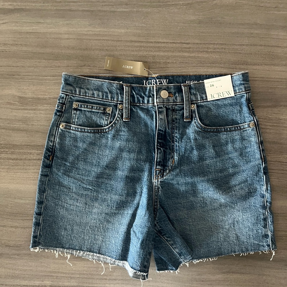 J. Crew Blue Jean Shorts
